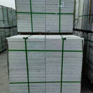 梅州 芝麻白火烧，园林广场市政工程地铺石，1.8~5.0厚均有现货