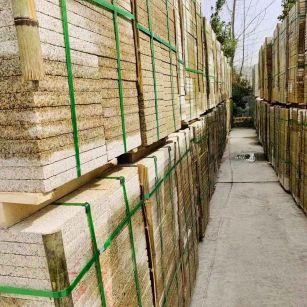 梅州 黄金麻花岗岩荔枝面地铺石