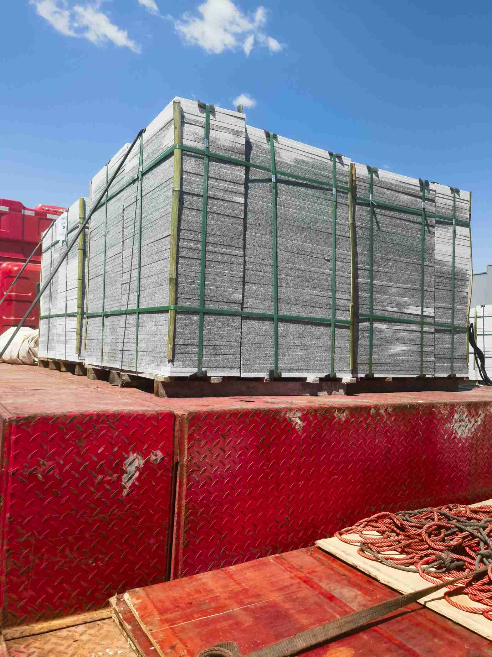 梅州 芝麻白火烧规格板地铺石300*600/600*600