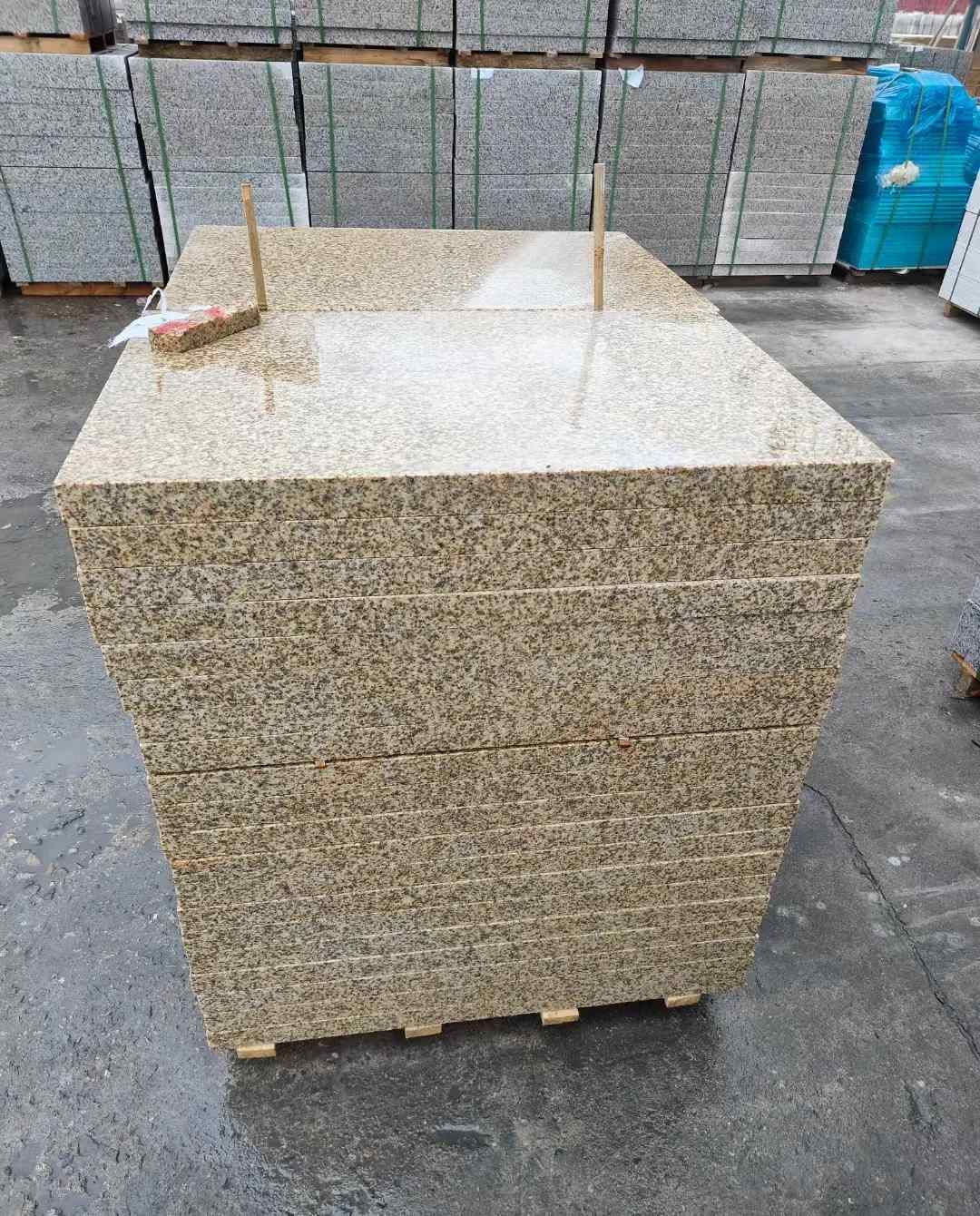 梅州 湖北黄金麻花岗岩石材荔枝面外墙石材